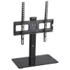 TV stovas MACLEAN MC-450 32–65 colių televizoriams, maks. apkrova 40 kg, VESA iki 400×400, stalinis / ant stalo