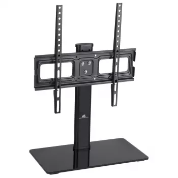 TV stovas MACLEAN MC-450 32–65 colių televizoriams, maks. apkrova 40 kg, VESA iki 400×400, stalinis / ant stalo