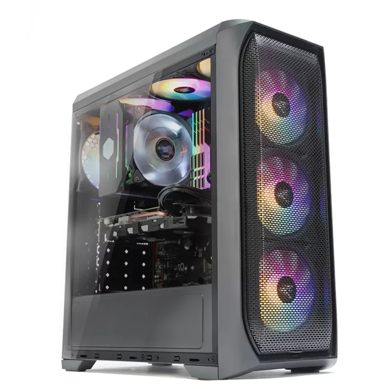 Kompiuterio korpusas ZALMAN N5 MF ATX juodas