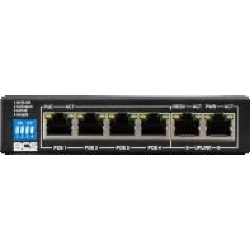 BCS-B-SP0402 PoE komutatorius 4 IP kameroms