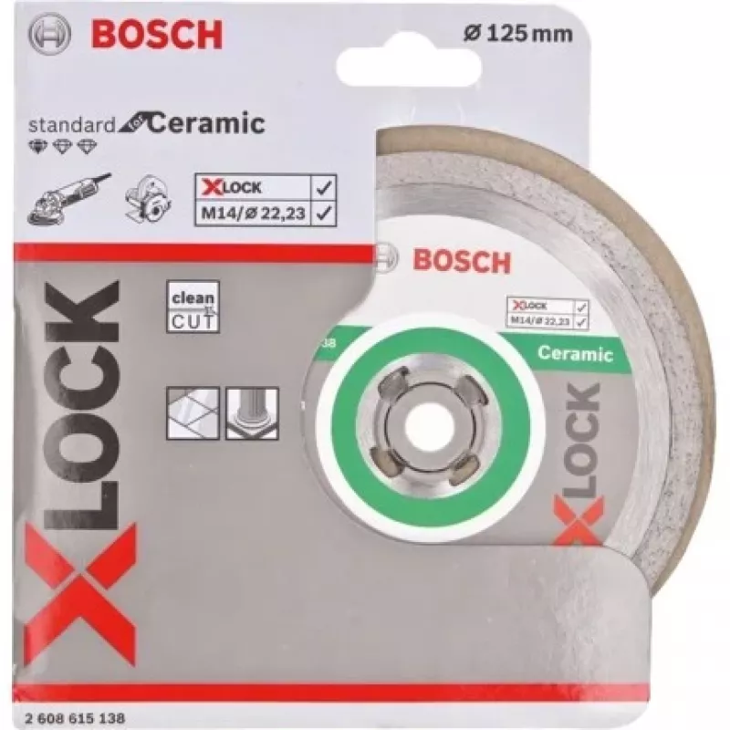 Bosch 2 608 615 138 kampinio šlifuoklio priedas Pjovimo diskas