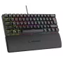 Mechaninė klaviatūra RAMPAGE PLOWER K60 su mėlynais jungikliais ir RGB apšvietimu