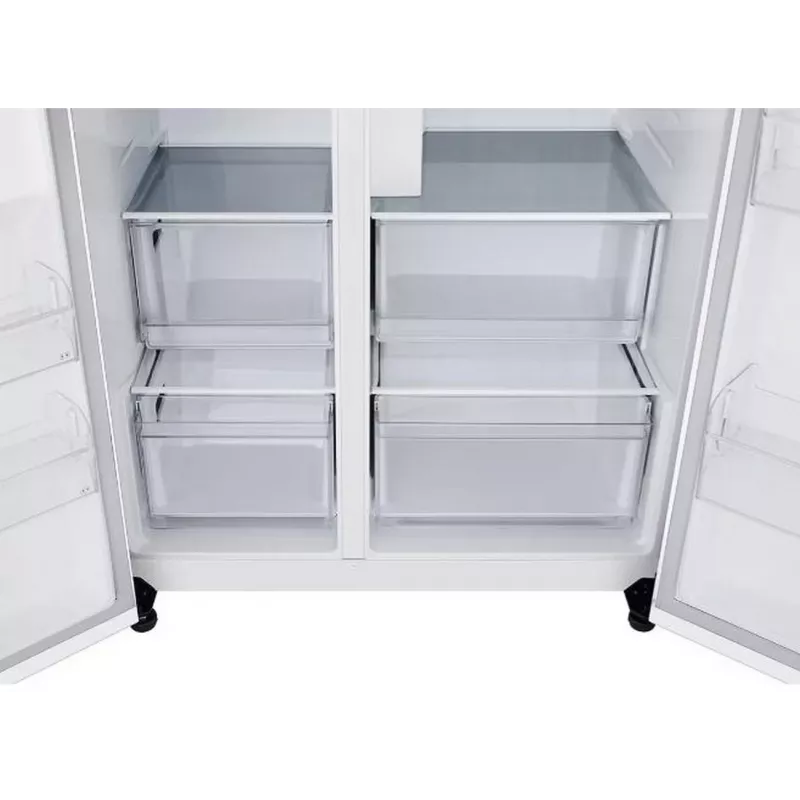 LG GSLC40SWPE šaldytuvas šonas prie šono laisvai pastatomas 638 l balta