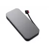„Lenovo Go“ maitinimo bankas, ličio jonų, 20 000 mAh, juodai pilkas, USB A ir C tipo