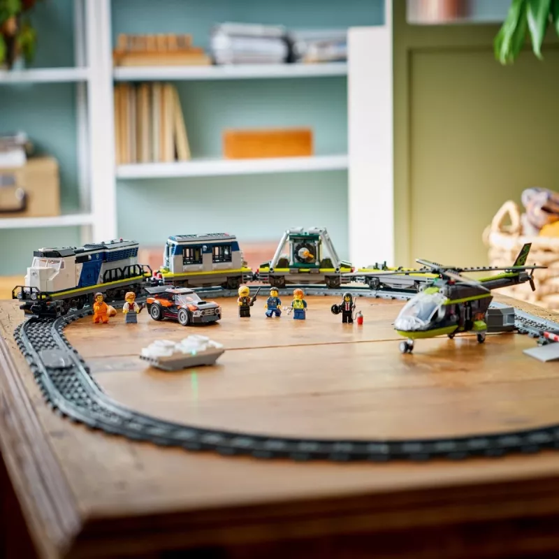 Bricks City 60508 Policijos traukinio apiplėšimas