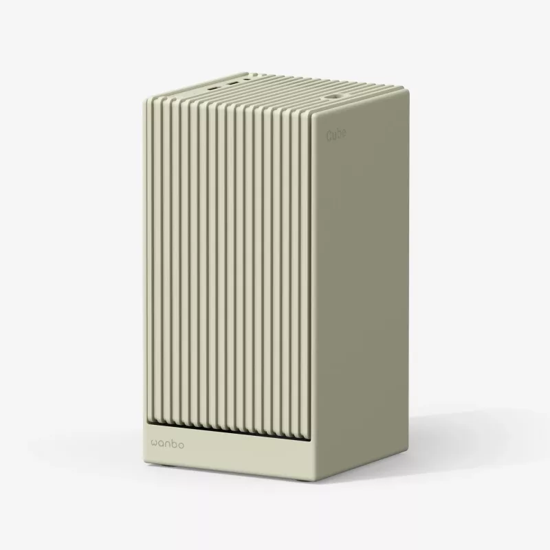 Projektorius WANBO Cube 2 Pro 500 ANSI Android TV 11 — nešiojamas LED projektorius su 500 ANSI liumenų