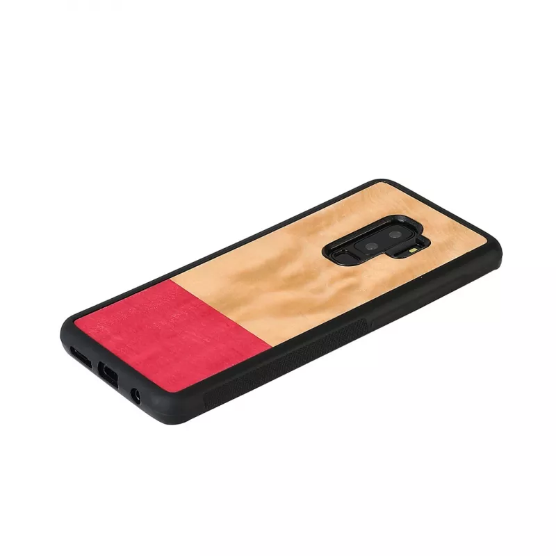 man and wood išmaniojo telefono dėklas Galaxy S9 Plus miss match Juoda — apsauginis dėklas Samsung Galaxy S9+