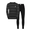 Odlo ilgas komplektas ACTIVE WARM ECO SET vaikiškų apatinių drabužių, 164 cm dydis, juoda ir pilka
