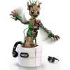 LEGO Marvel Šokantis Grootas – Sukonstruojamas Animuotas Žaislinis Veikėjas „Galaktikos sergėtojai“ – Interaktyvus Rankomis Valdomas Žaidimų Rinkinys Superherojams