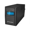 PowerWalker VI 650 SHL FR nepertraukiamo maitinimo šaltinis (UPS) Linijinis-interaktyvus 0,65 kVA 360 W 2 AC lizdai