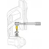Raktas Topeak RATCHET ROCKET LITE DX+, 17 funkcijų