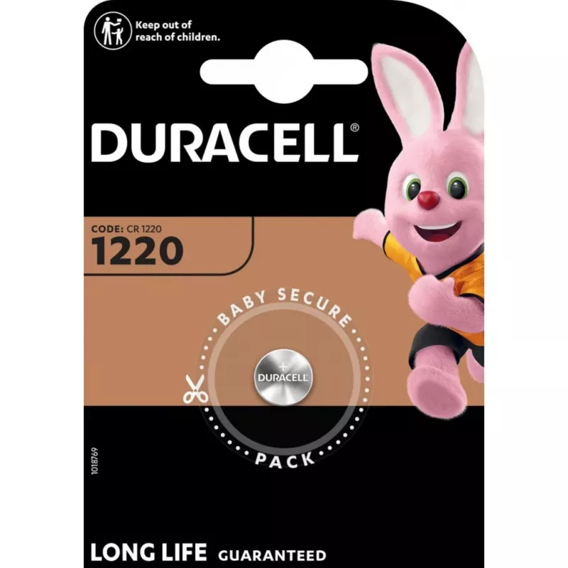 Duracell CR1220 3V vienkartinė baterija ličio