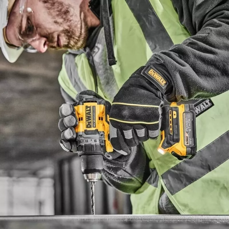 DeWALT DCD800E2T-QW gręžtuvas 2000 RPM 1,28 kg Juoda, Geltona