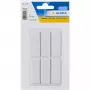 HERMA 15186 lipnios etiketės Stačiakampis Balta 15x45mm 6 vnt.