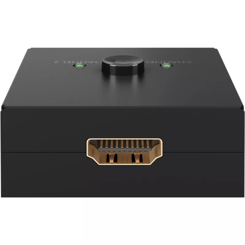 HDMI komutatorius Goobay 58485, 1 įvestis, 1 išvestis, 52 mm x 49,5 mm x 22,5 mm