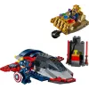 Konstruktorius LEGO Marvel Super Heroes Kapitonas Amerika Tanosas 76319 — 107 detalės, 2 minifigūrėlės, amžius 4+