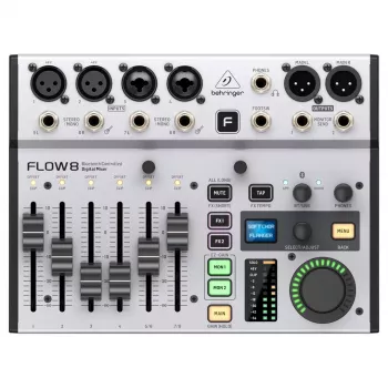 Skaitmeninis maišytuvas Behringer FLOW 8 — 8 kanalų USB garso sąsajos maišytuvas