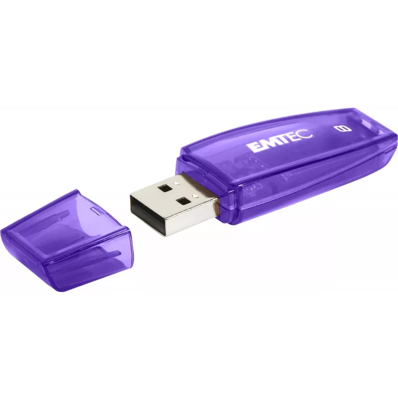 USB FlashDrive 8GB EMTEC C410 (Juoda) USB 2.0 (ECMMD8GC410)