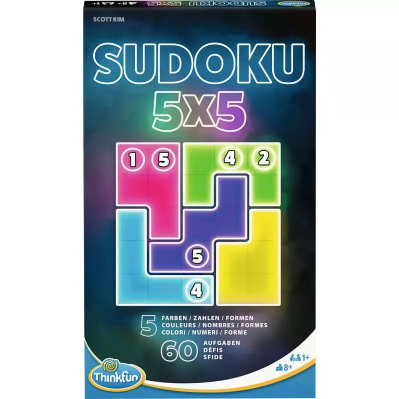 Sudoku 5x5, Dėlionės žaidimas