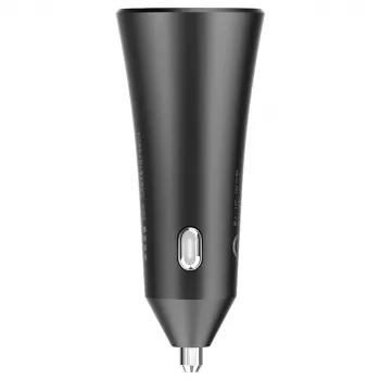 Xiaomi 37 W dviejų prievadų automobilinis įkroviklis juodas, juodas