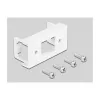 DeLOCK tinklo ilginimo kabelis Cat.6A 25 cm juodas
