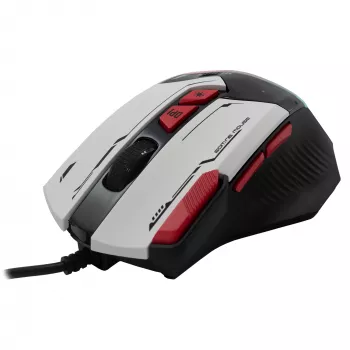 Pelė Baracuda BGM-042 MANTA White USB