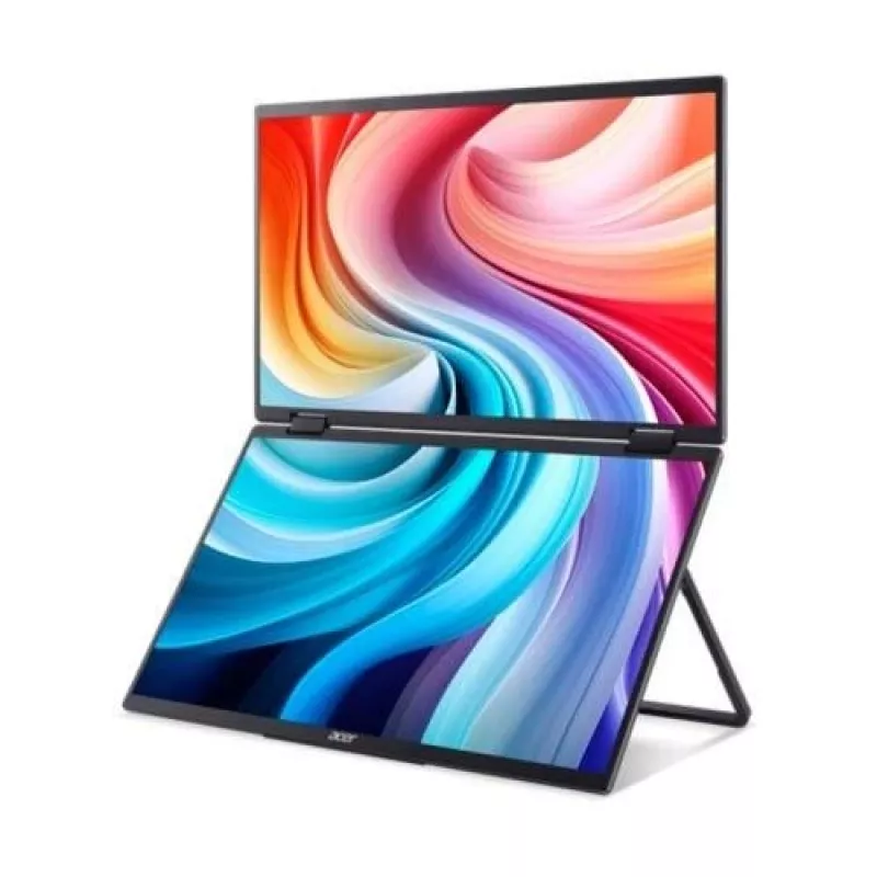 Nešiojamasis monitorius Acer PD163QT 15,6 col. FHD 1920x1080 IPS 8 ms USB-C juodas VESA 75x75
