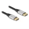 DeLOCK DisplayPort laidas 16K 60 Hz 1 m sidabrinis metalas