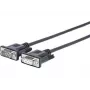 Vivolink PRORS5 serijinis kabelis Juodas 5 m RS-232