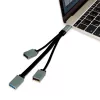 HUB USB-C 3.1 3 prievadų