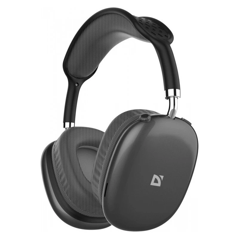 Belaidės ausinės DEFENDER EEMOTION B645 — binauralinės, galvos lankelis, USB-C, AUX, uždaros, apgaubiančios, 20–20000 Hz, 105 dB