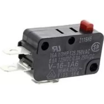 Omron V-16-1A6 mikrojungiklis 250 V/DC 16 A 1 x on/(on) 1 vnt. Maišelis