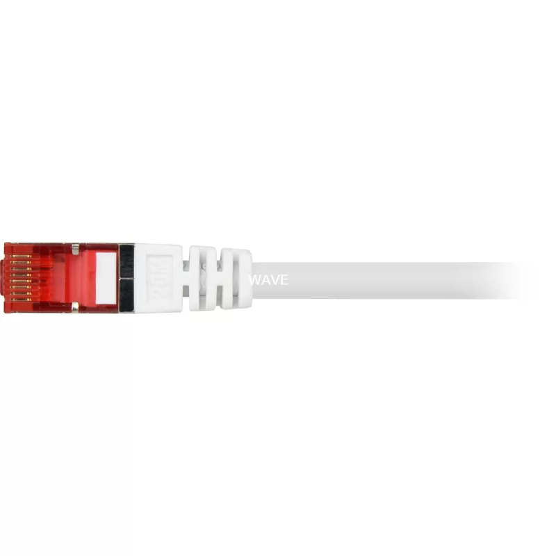 Tinklo kabelis Goobay CAT 6 komutacinis kabelis RJ-45 Cat6 20 m Baltas