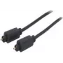 shiverpeaks 2,0 m Toslink - Toslink - TOSLINK - Kištukas - TOSLINK - Kištukas - Auksinė - Juoda (BS69004-2.0)