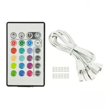 Synergy 21 LED Dekoline Flex Strip 36 RGB USB komplektas