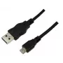 USB laidas LogiLink 0,60 m USB A-USB Micro B
