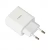 Vidinis USB Type-C greitasis įkroviklis IBOX C-37, 20 W, USB‑C PD 3.0, 3 A išėjimas, baltas