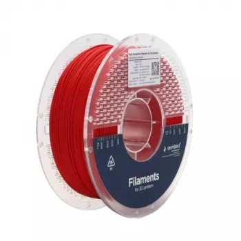 Gembird PLA siūlo ritė 1,75 mm raudona 1 kg 3D spausdinimui