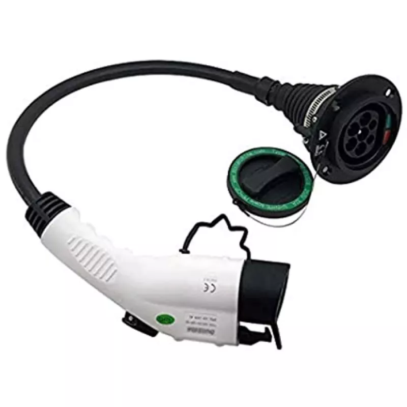 EV Adapter Duosida, Type 1 (Female) - Type 2 (Male)