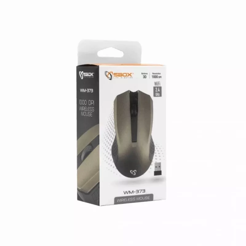 Sbox WM-373G Wireless pelė Gray