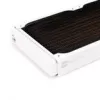 240 mm skysčio aušinimo radiatorius „Alphacool NexXxoS HPE‑30“ — baltas