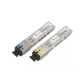 Extralink SFP WDM modulis SFP 1.25G 1,25 Gbps, 1310/1550 nm, vienmodis, 20 km, SC, DOM, pora