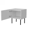 Naktinis staliukas Cama LUCCA spintelė prie lovos 2 vnt. 47x40x52 cm balta MDF/medžio drožlių plokštė