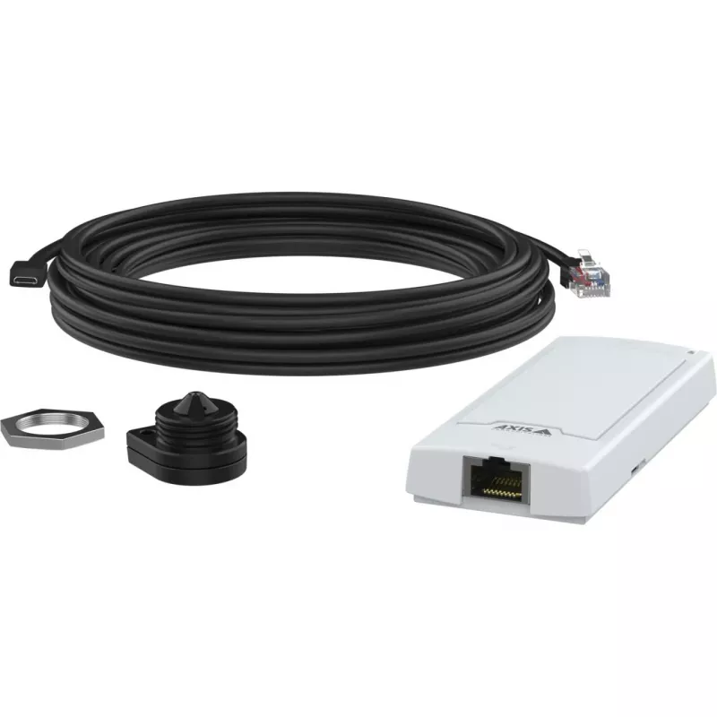 AXIS P12 serijos P1265 Mk II – tinklo stebėjimo kamera – pinhole kamera – patalpų zona – spalvota – 1920 x 1080 – 1080p – M12 jungtis – fiksuota diafragma – fiksuotas židinio nuotolis – garsas