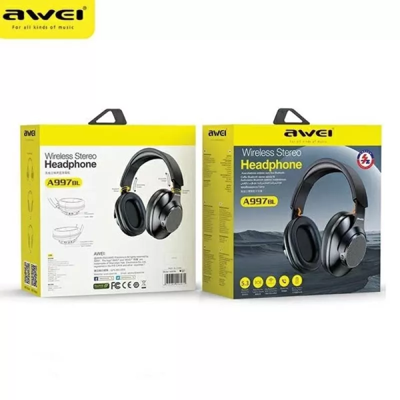 Bluetooth ausinės Awei A997BL