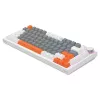Savio ASTRAL WHITE JADE 3 SPALVŲ klaviatūra Gaming USB QWERTY US International