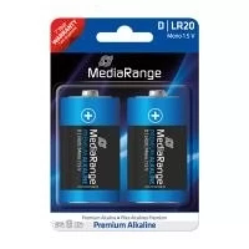 Vienkartinė baterija MediaRange MRBAT109 D Alkalina