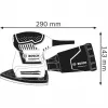 Bosch GSS 160 Multi daugiafunkcis šlifuoklis 24000 RPM įvairių spalvų