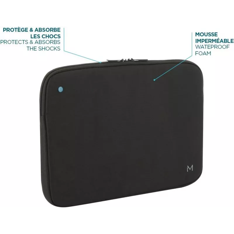 Mobilis THE ONE Recycled - Nešiojamojo kompiuterio dėklas - 45 % perdirbta - 31,7–35,6 cm (12,5 - 14)