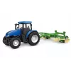 Traktorius Amewi Žaislinis traktorius su sukamuoju grėbliu Elektrinis variklis 1:24